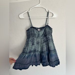 Free people distressed tank